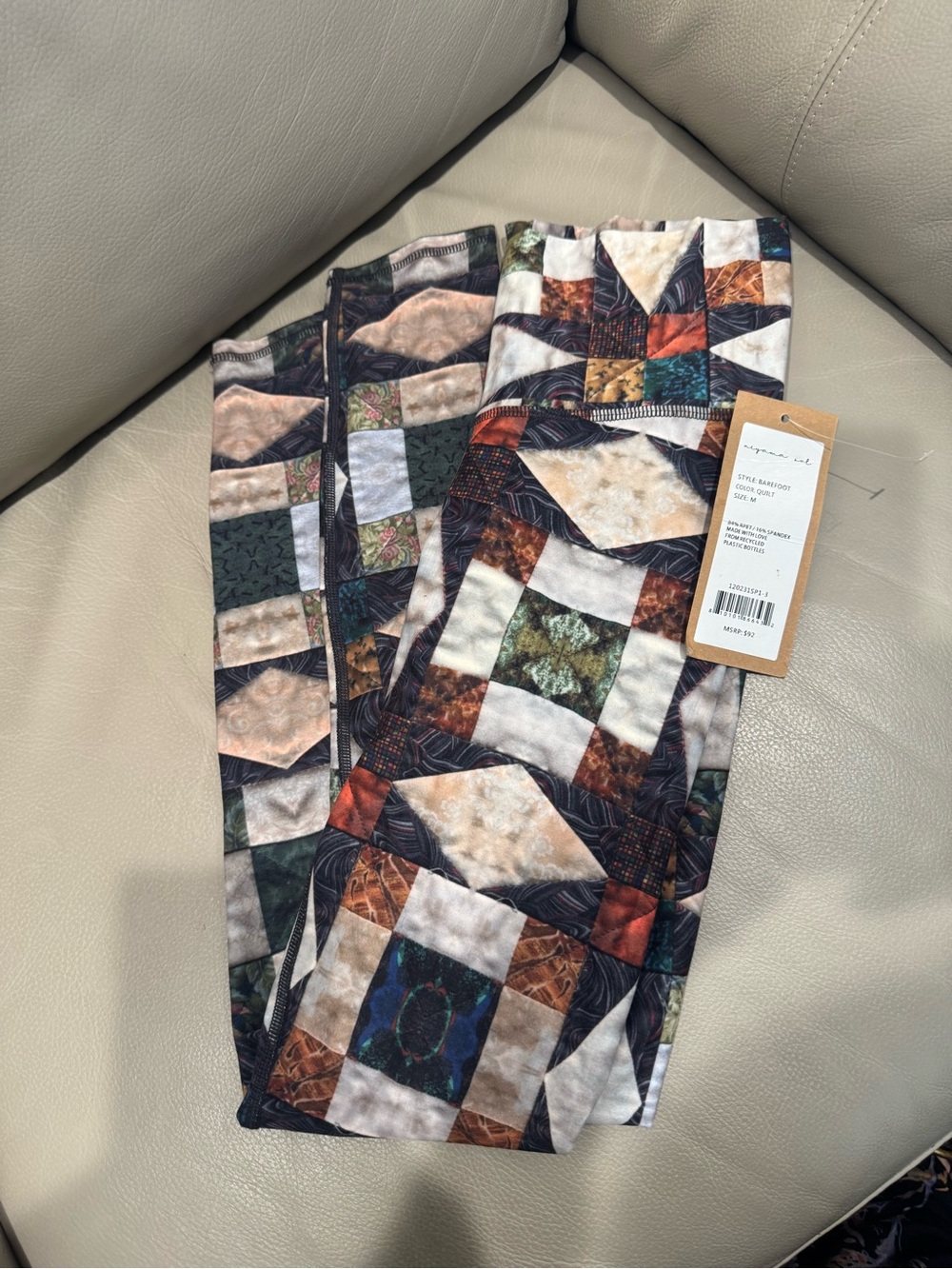 NEW Niyama Sol Quilt Print Leggings